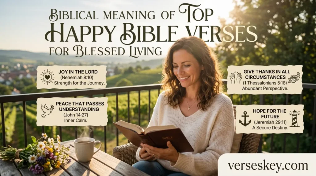 Biblical Meaning of Top Happy Bible Verses