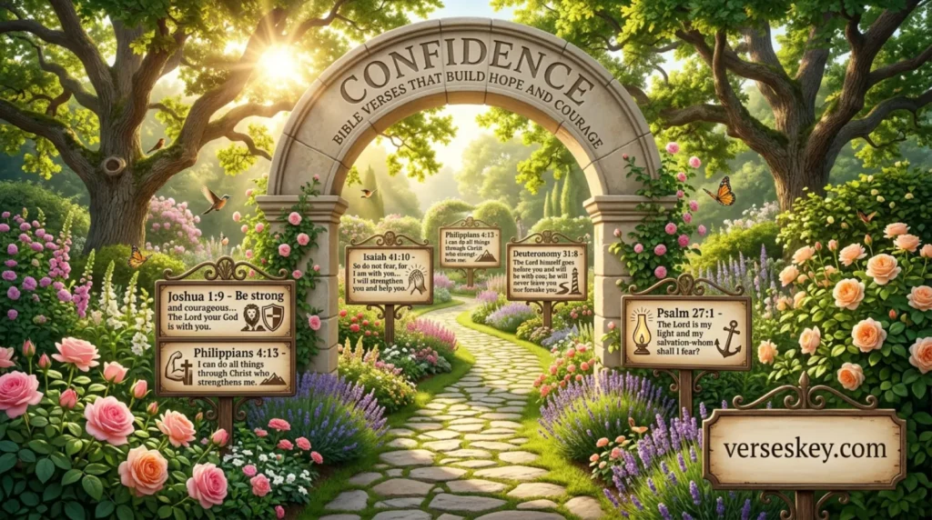 Confidence Bible Verses That Build Hope and Courage