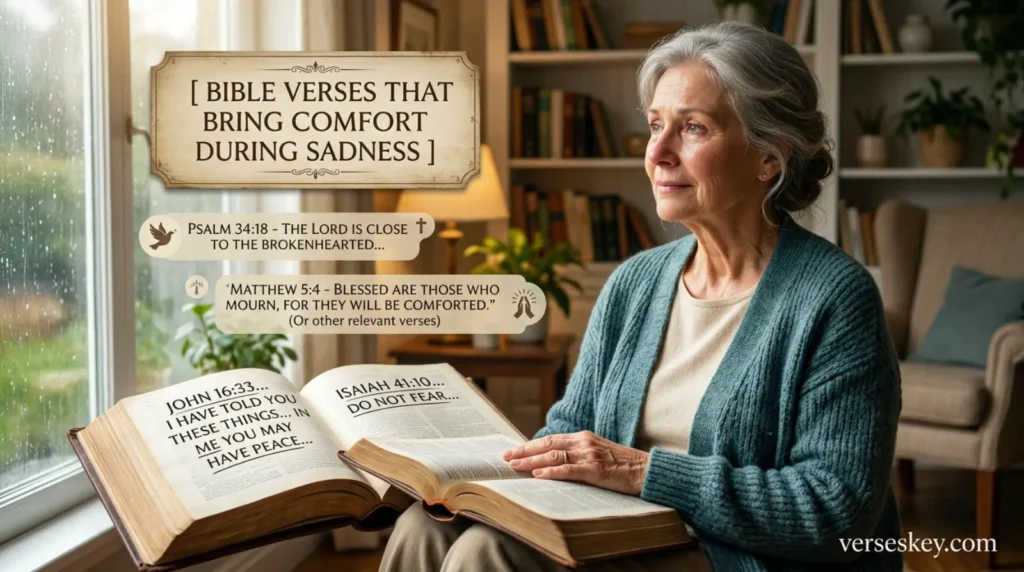 Bible Verses That Bring Comfort During Sadness