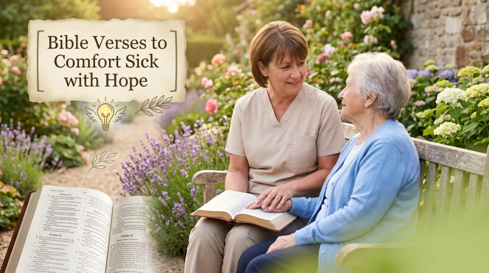 Bible Verses to Comfort Sick with Hope