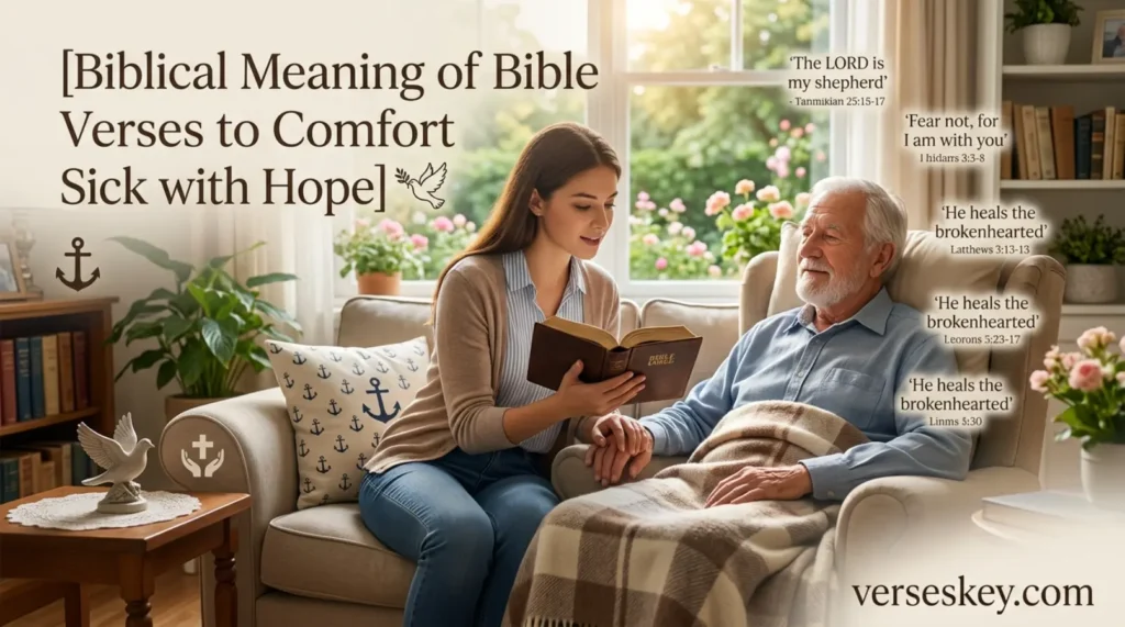Biblical Meaning of Bible Verses to Comfort Sick
