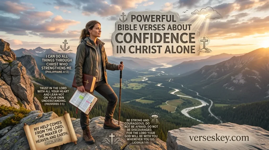 Powerful Bible Verses About Confidence in Christ Alone
