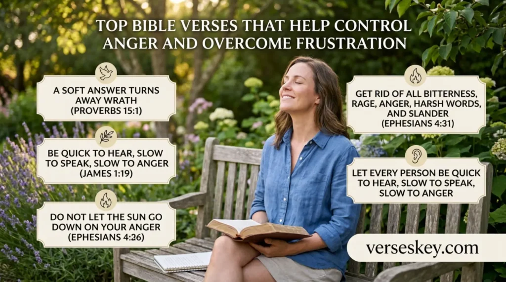 Top Bible Verses That Help Control Anger