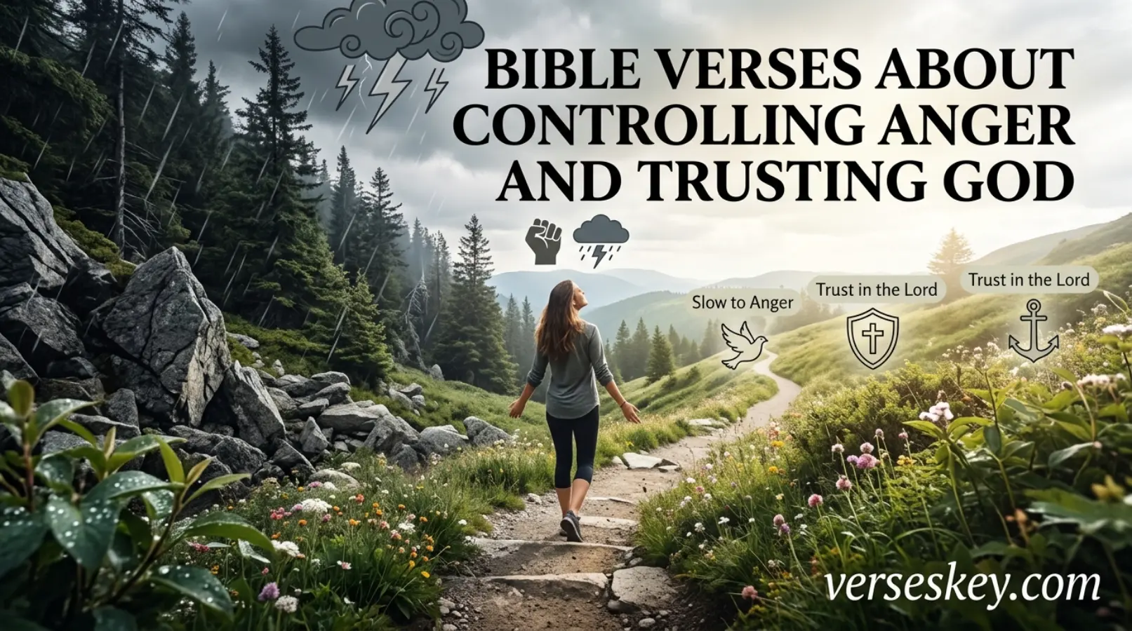 Bible Verses About Controlling Anger and Trusting God