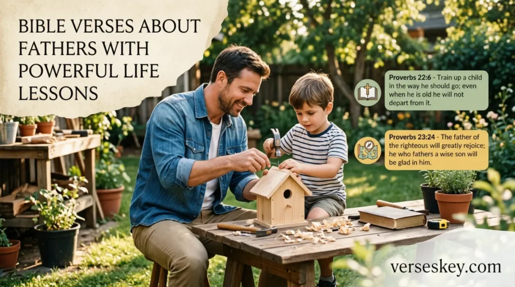 Bible Verses About Fathers with Powerful Life Lessons