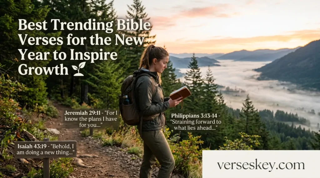 Best Trending Bible Verses for the New Year to Inspire Growth