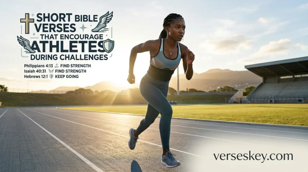 Short Bible Verses That Encourage Athletes During Challenges