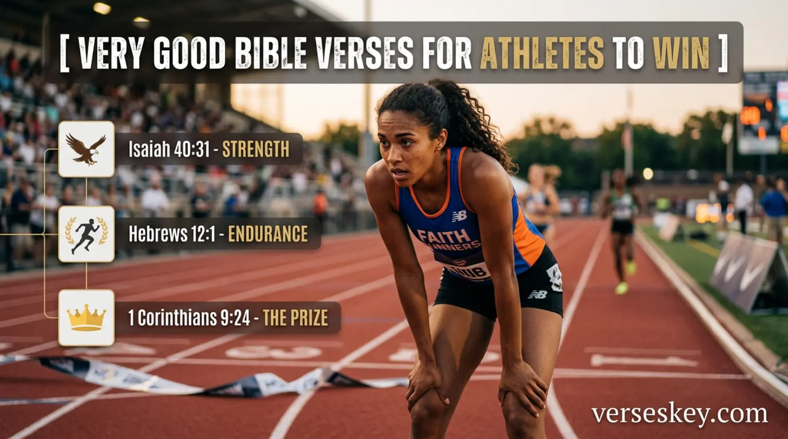 Very Good Bible Verses for Athletes to Win