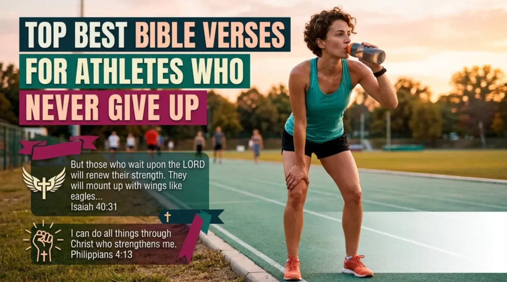 Top Best Bible Verses for Athletes Who Never Give Up