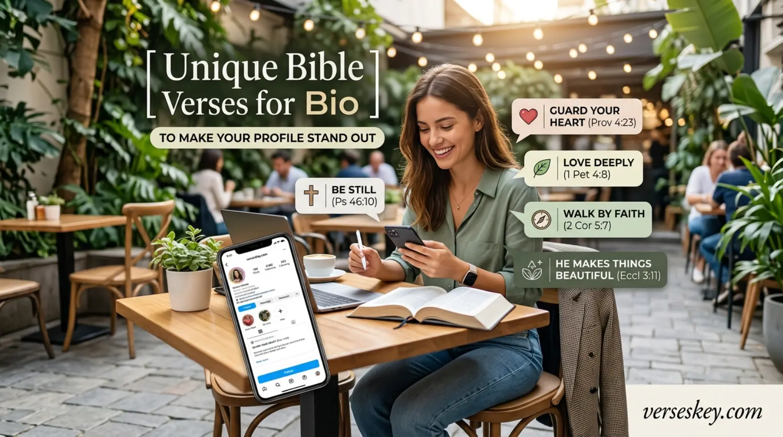 Unique Bible Verses for Bio to Make Your Profile Stand Out