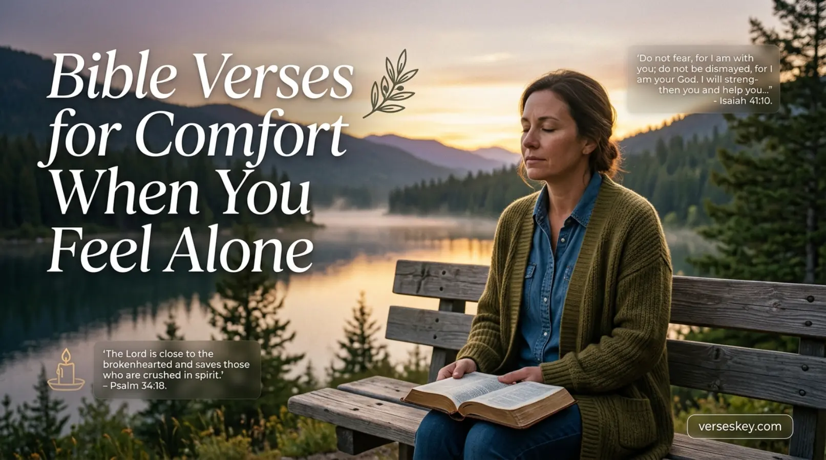 Bible Verses for Comfort When You Feel Alone