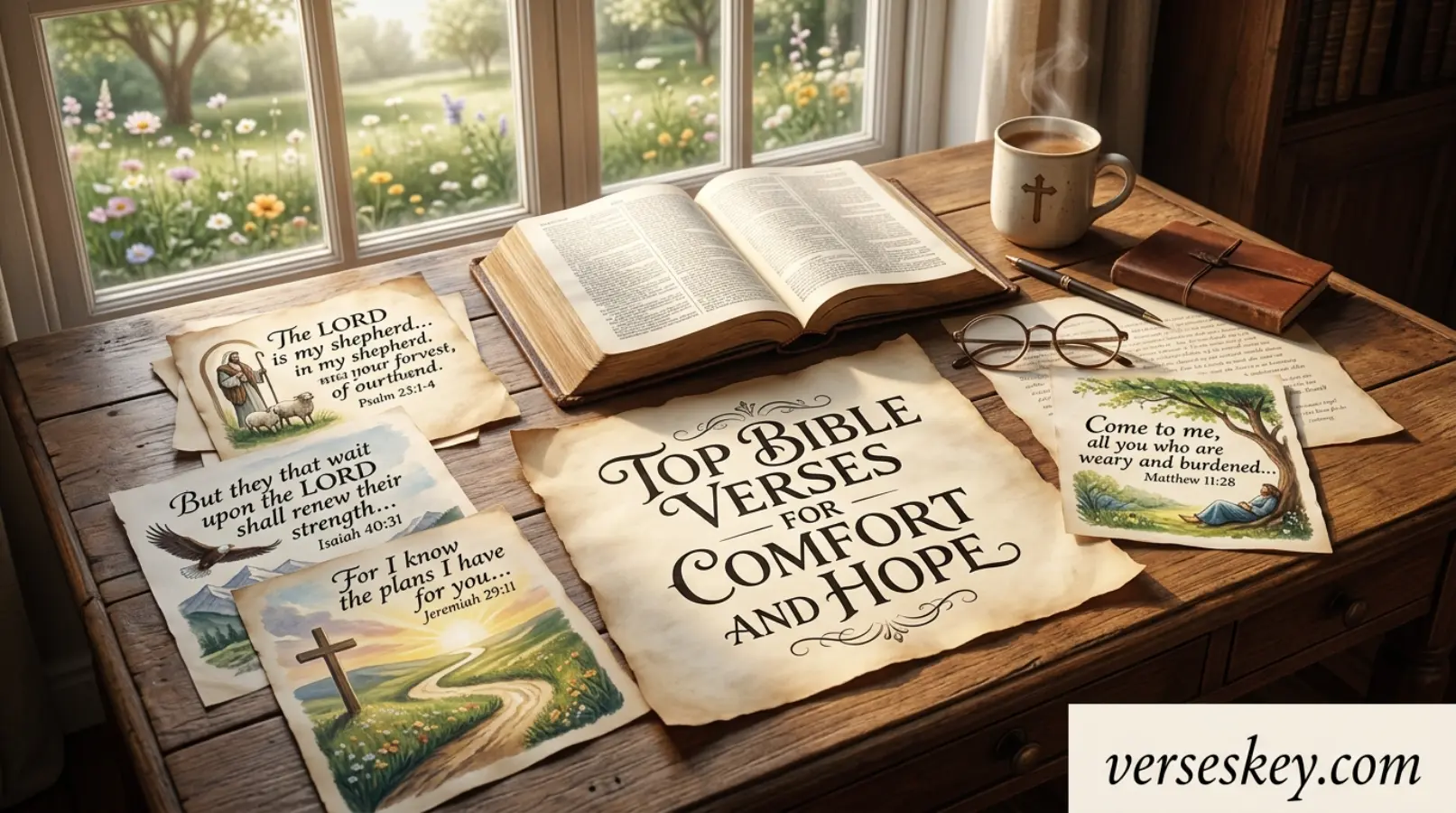 Top Bible Verses for Comfort and Hope