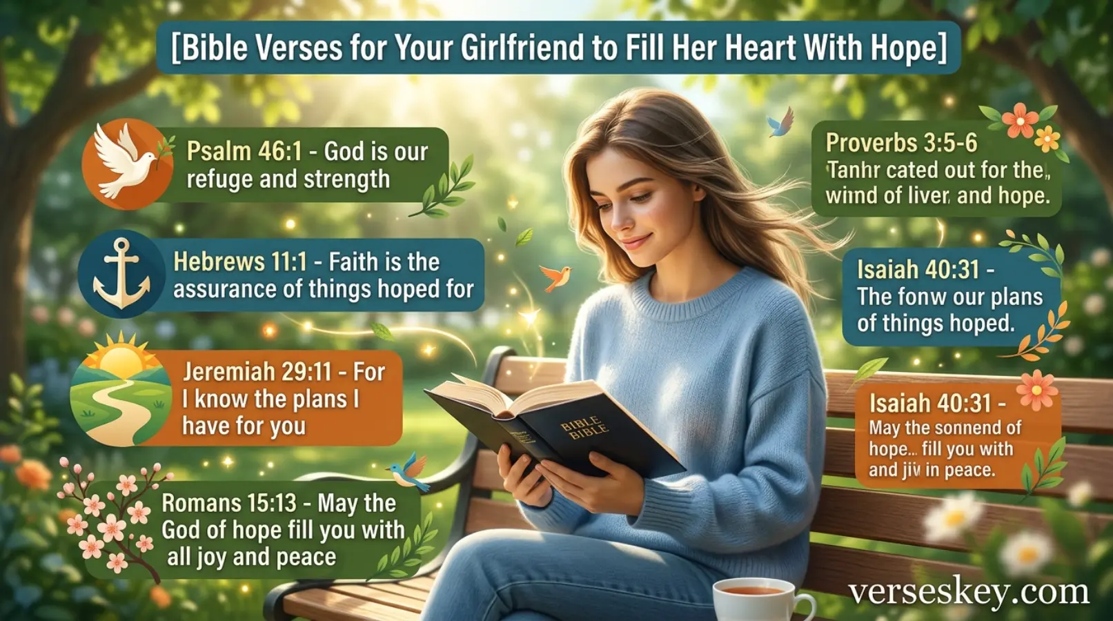 Bible Verses for Your Girlfriend to Fill Her Heart With Hope
