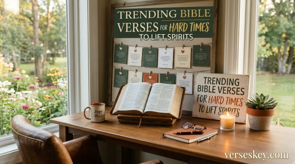 Trending Bible Verses for Hard Times to Lift Spirits