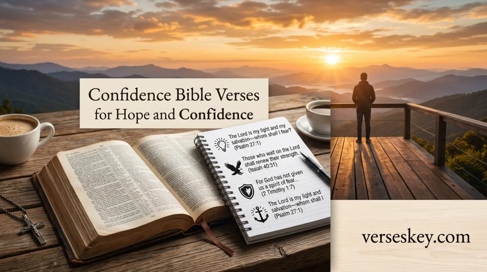 Confidence Bible Verses for Hope and Confidence
