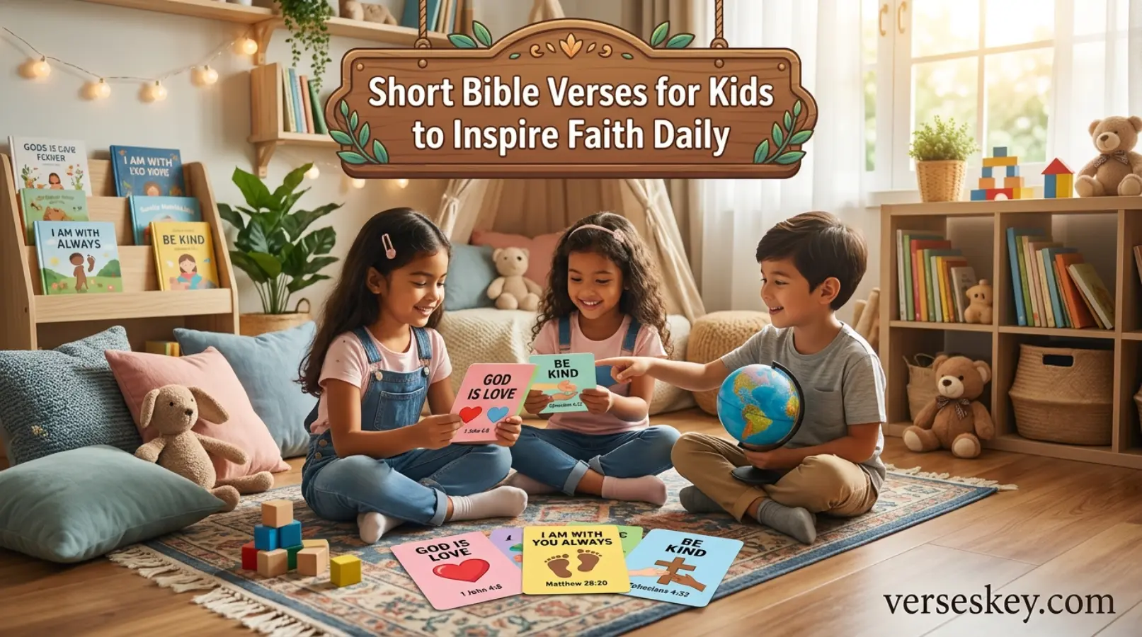 Short Bible Verses for Kids to Inspire Faith Daily