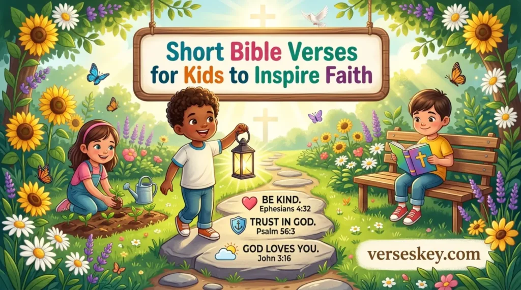 Short Bible Verses for Kids to Inspire Faith