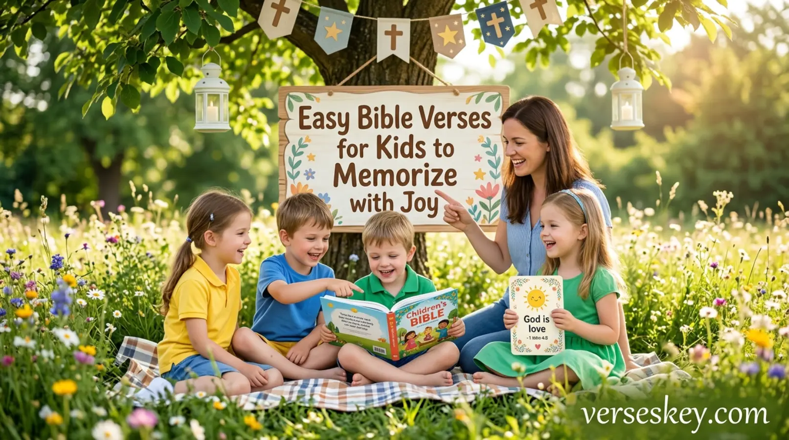 Easy Bible Verses for Kids to Memorize with Joy