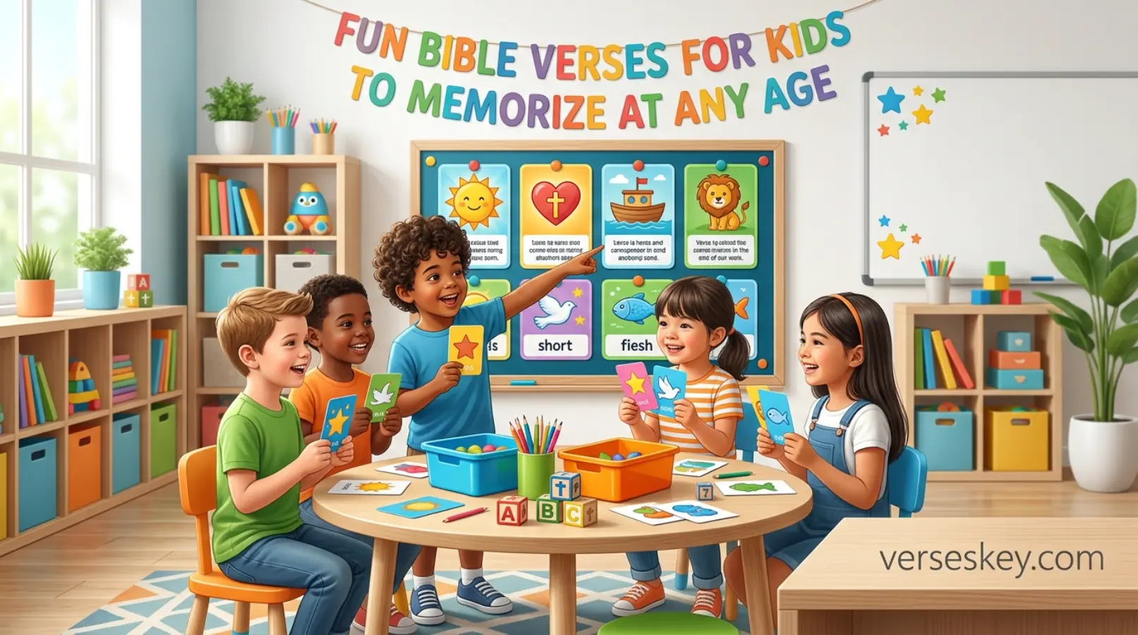 Fun Bible Verses for Kids to Memorize at Any Age