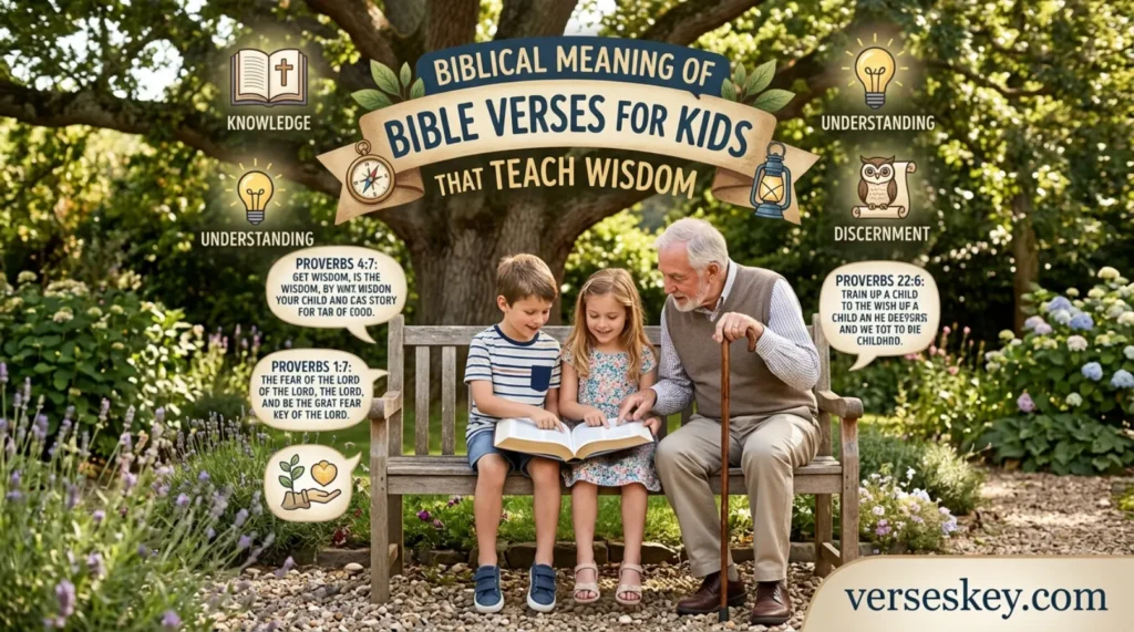 Biblical Meaning of Bible Verses for Kids