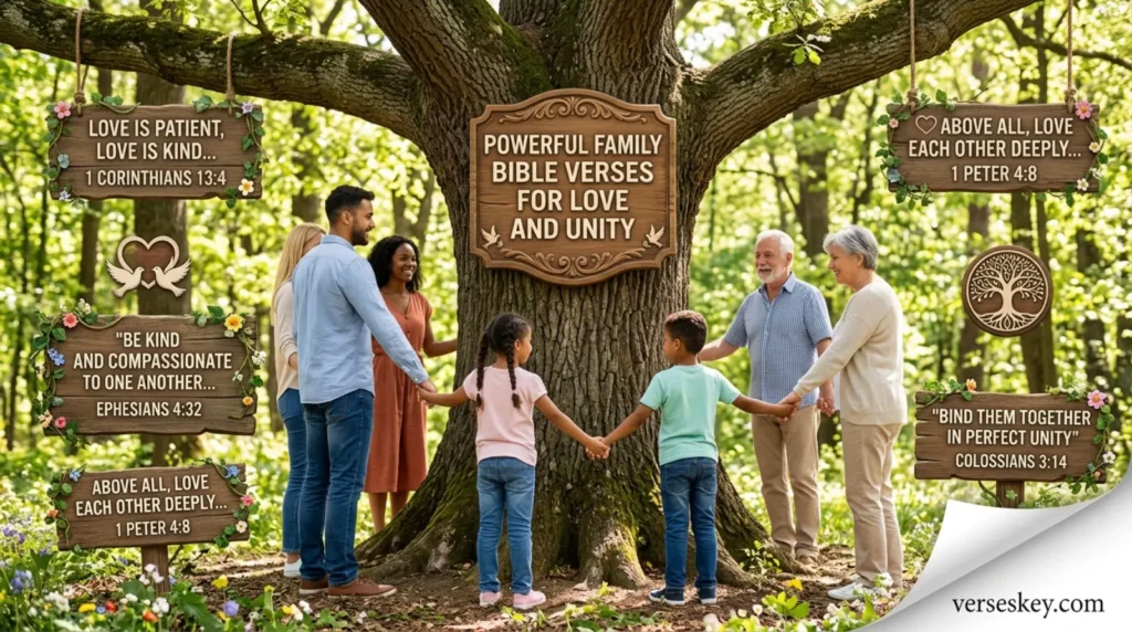 Powerful Family Bible Verses for Love and Unity