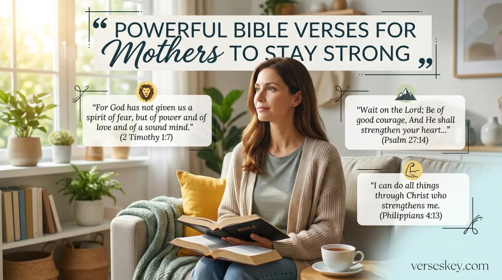 Powerful Bible Verses for Mothers to Stay Strong