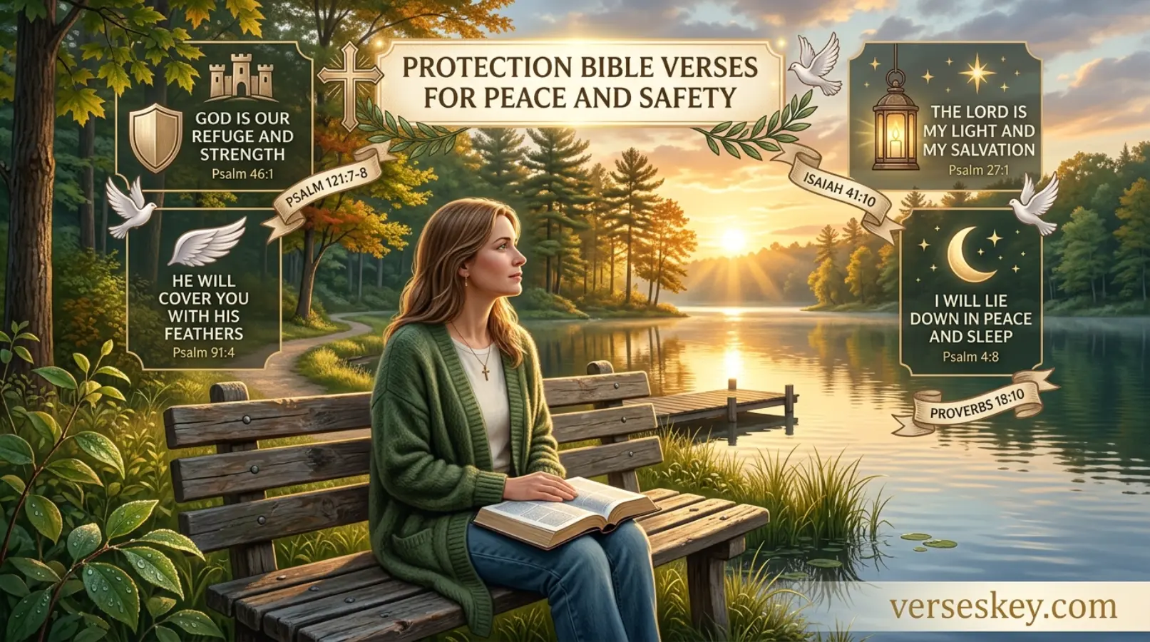 Protection Bible Verses for Peace and Safety