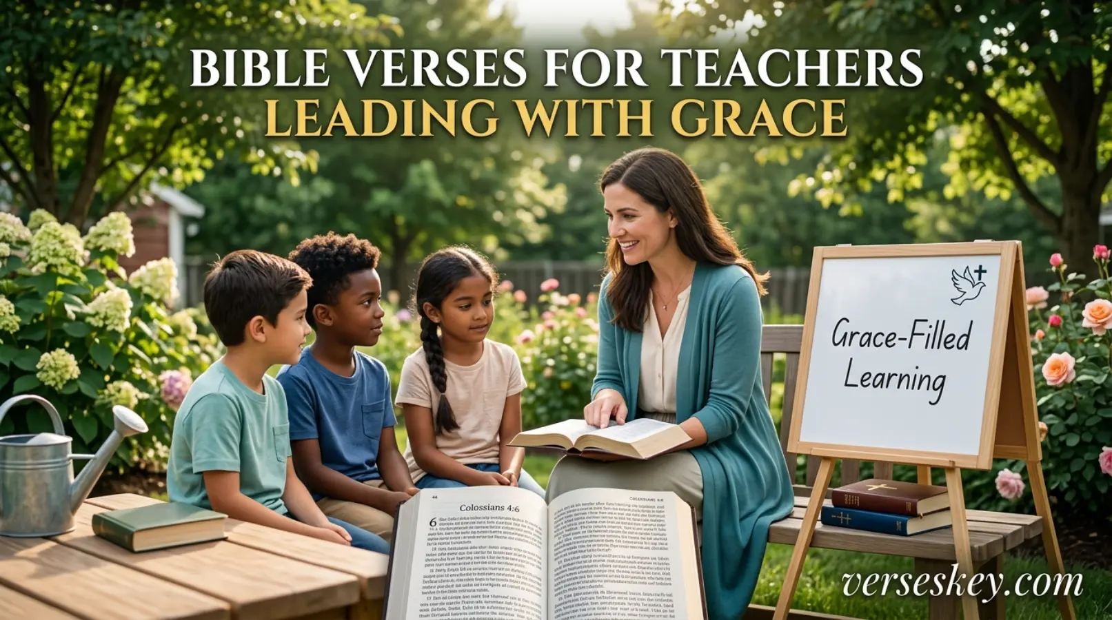 Bible Verses for Teachers Leading With Grace