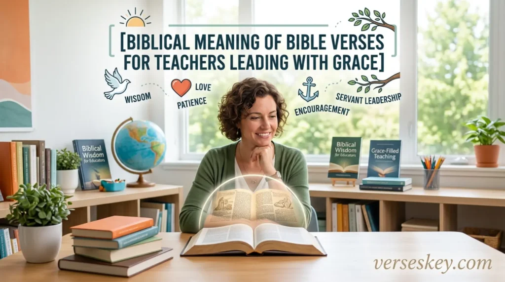 Biblical Meaning of Bible Verses for Teachers Leading With Grace