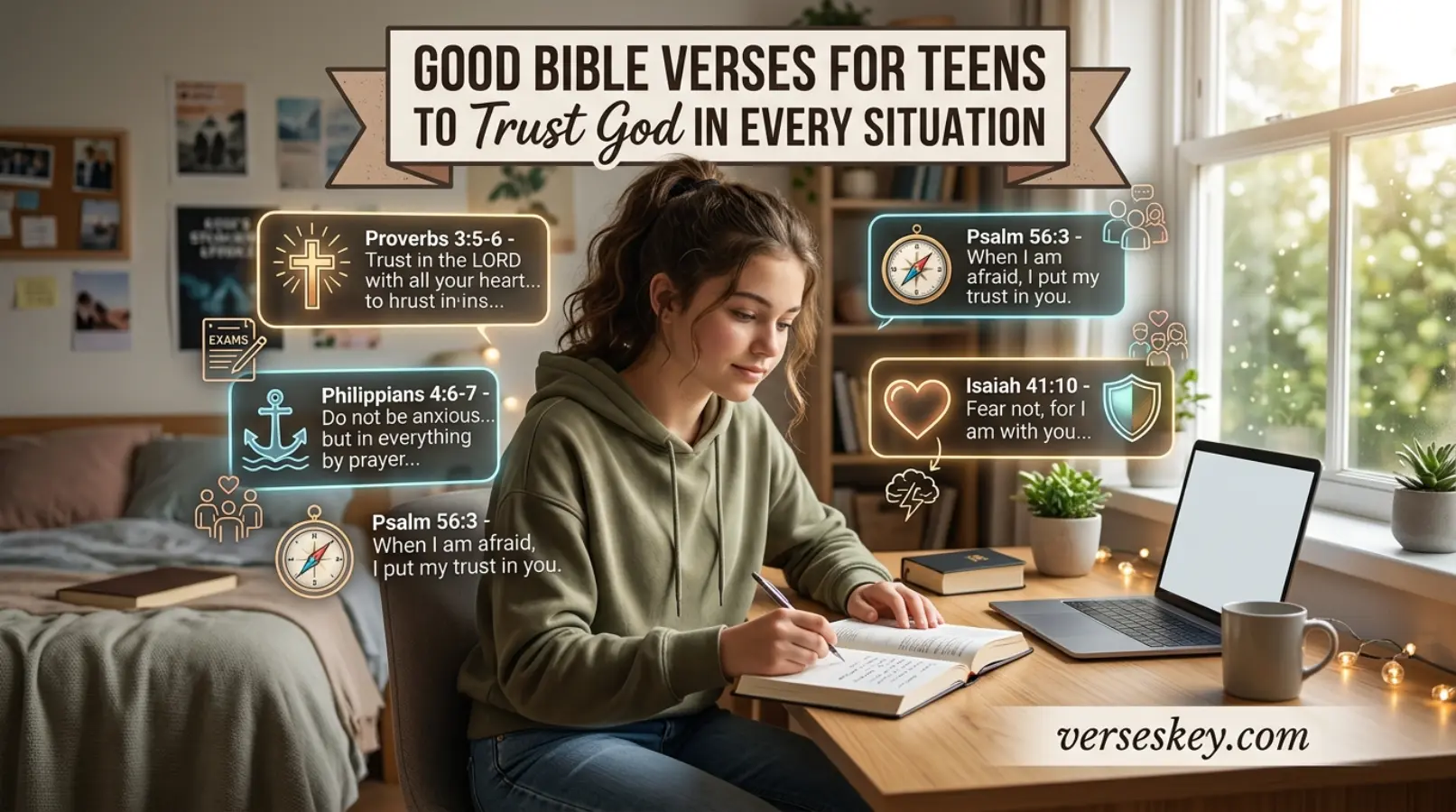 Good Bible Verses for Teens to Trust God