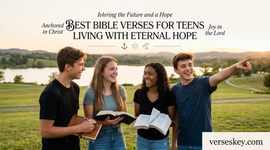 Best Bible Verses for Teens Living With Eternal Hope