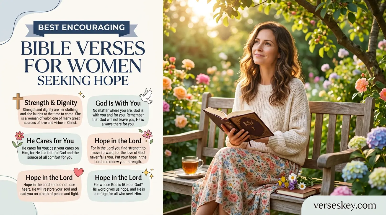 Best Encouraging Bible Verses for Women Seeking Hope