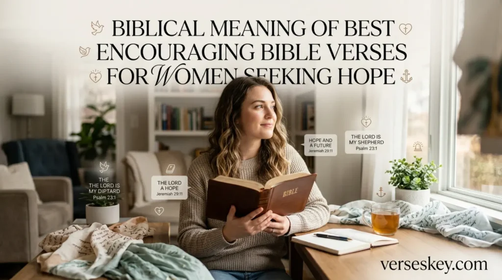 Biblical Meaning of Best Encouraging Bible Verses for Women Seeking Hope