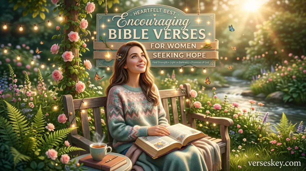 Heartfelt Best Encouraging Bible Verses for Women Seeking Hope