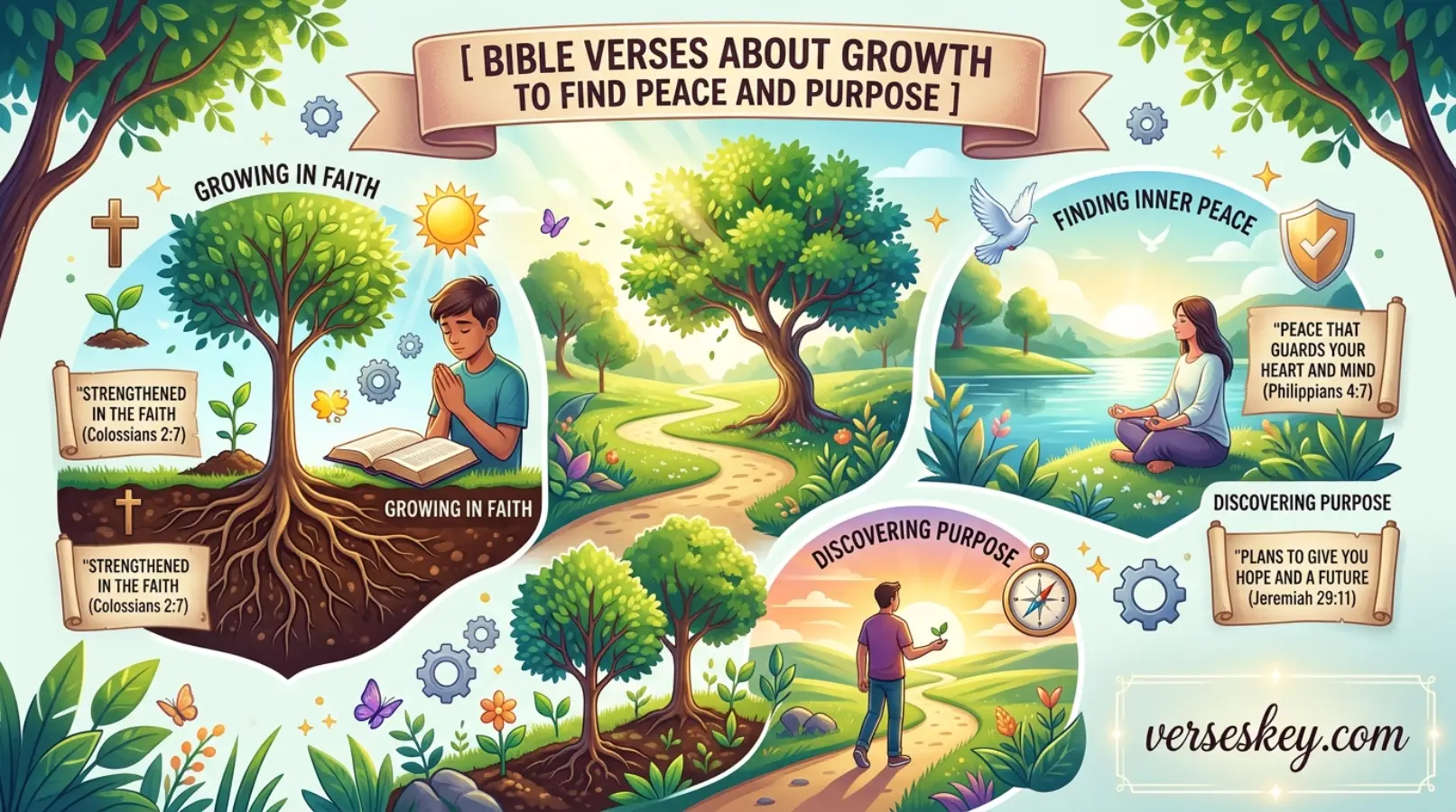 Bible Verses About Growth to Find Peace and Purpose