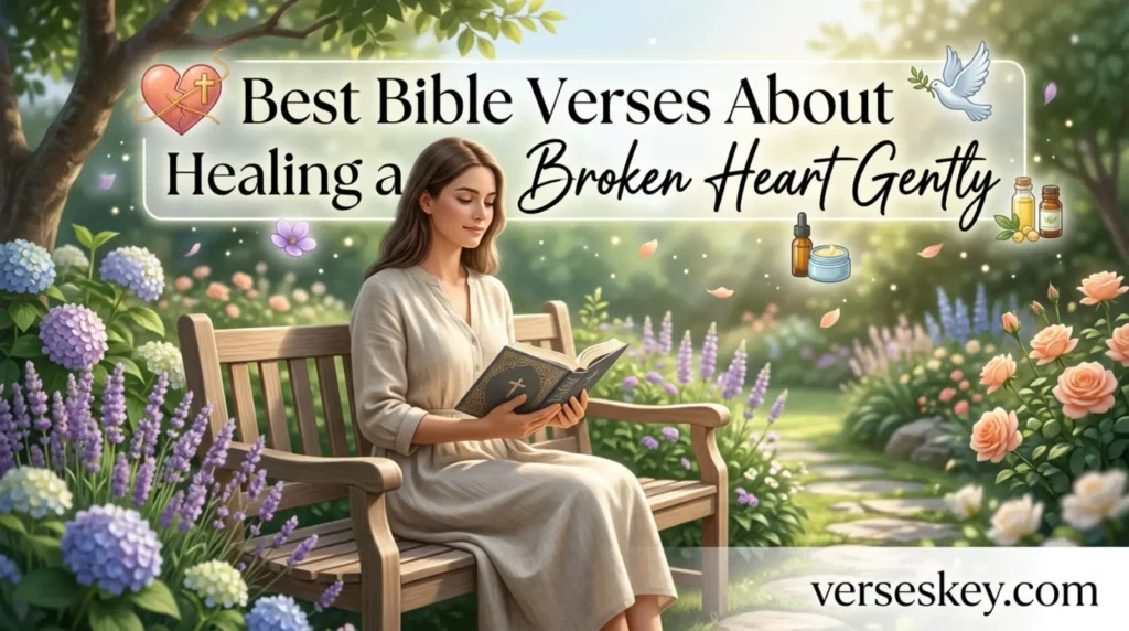 Best Bible Verses About Healing a Broken Heart Gently