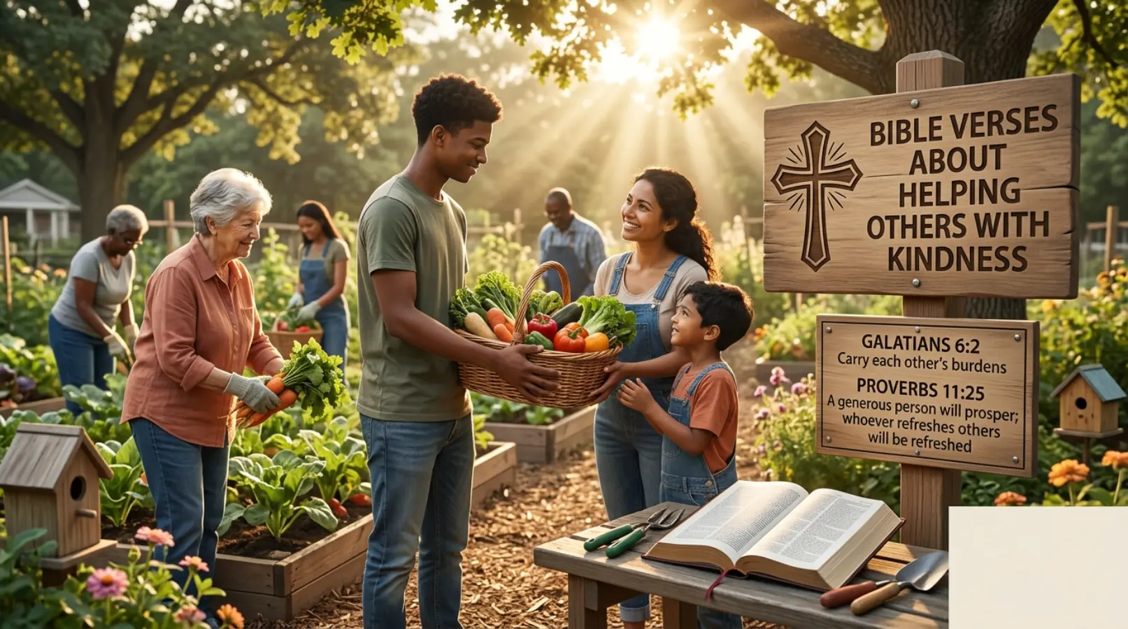 Bible Verses About Helping Others With Kindness