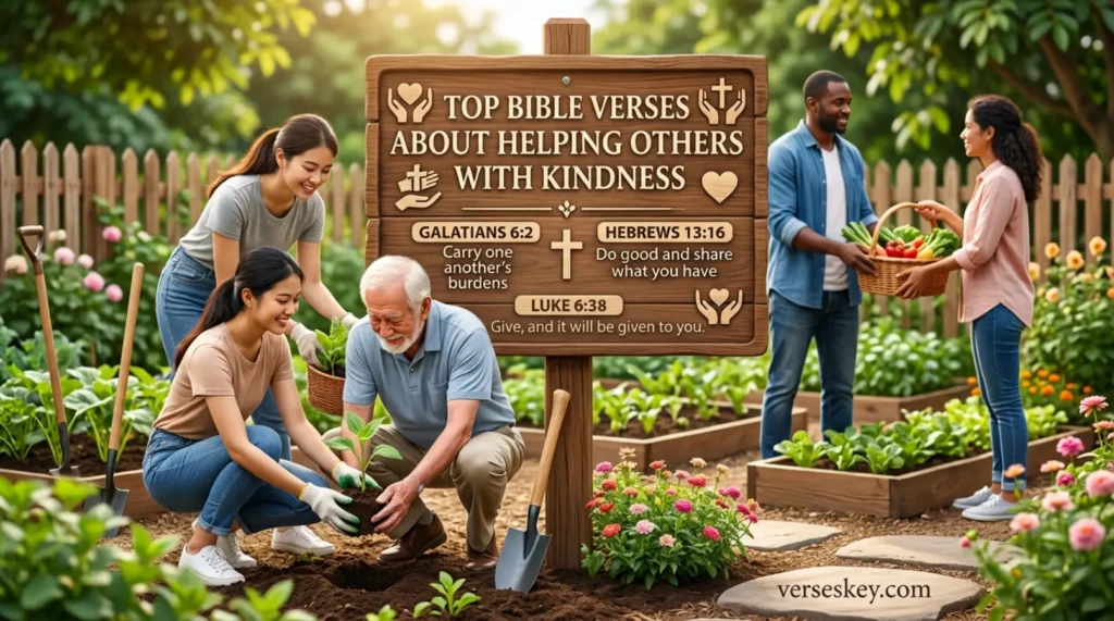 Top Bible Verses About Helping Others With Kindness