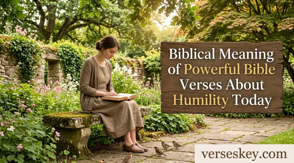 Biblical Meaning of Powerful Bible Verses About Humility