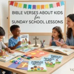 Bible Verses About Kids for Sunday School Lessons