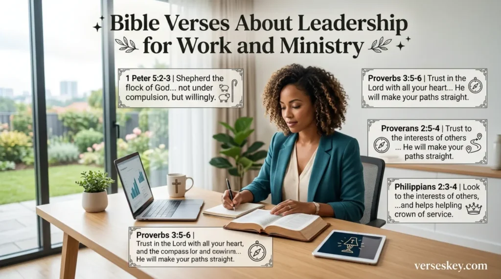 Bible Verses About Leadership for Work