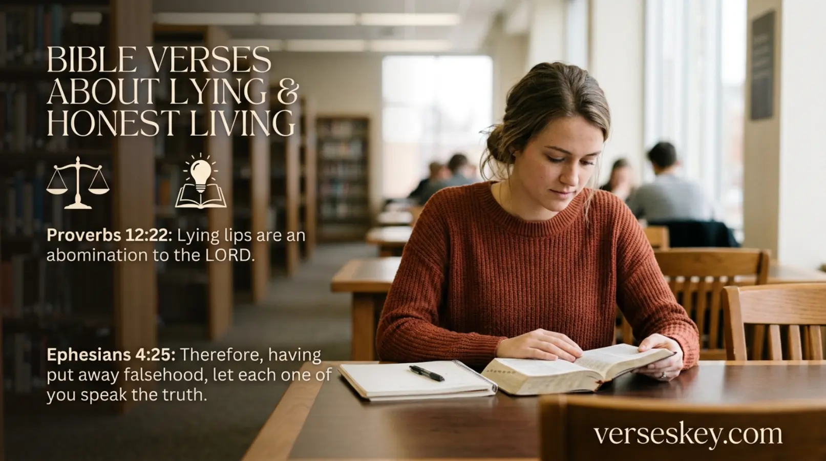 Bible Verses About Lying and Honest Living Guide