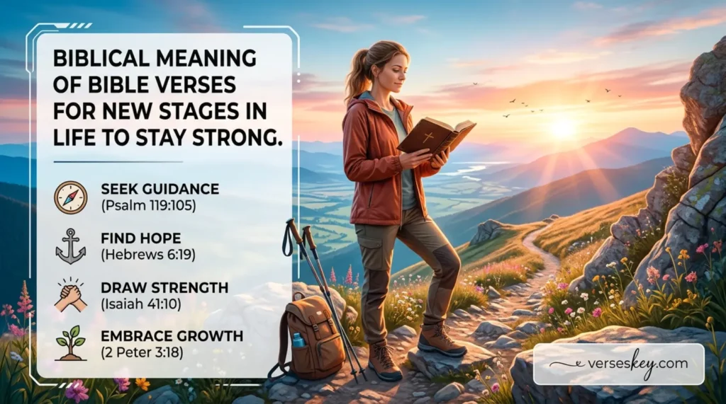 Biblical Meaning of Bible Verses for New Stages