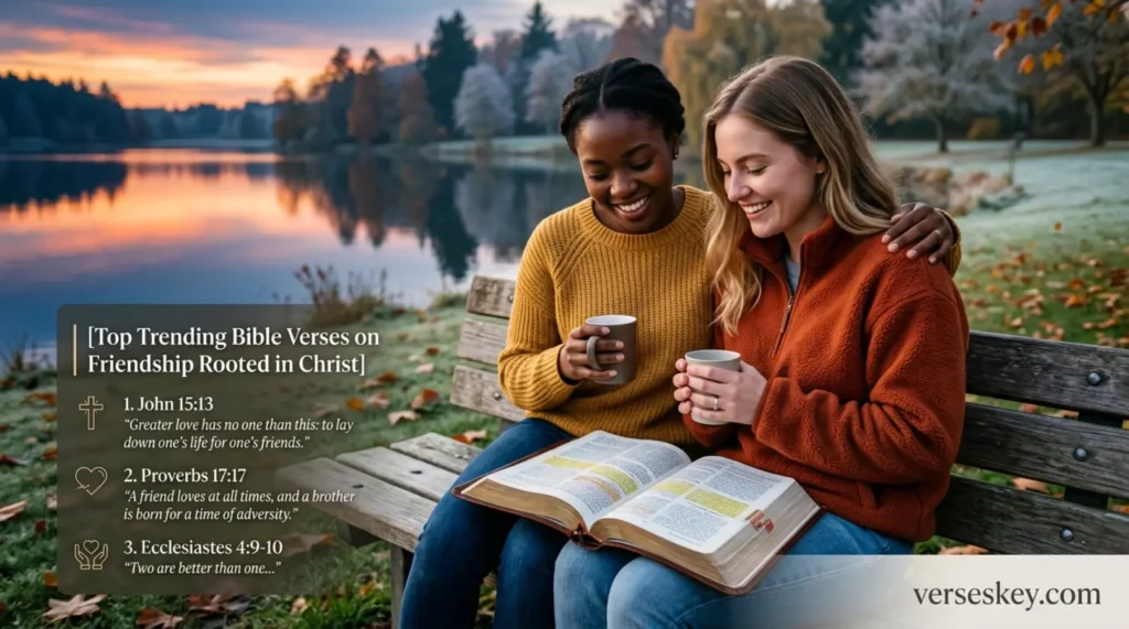 Top Trending Bible Verses on Friendship Rooted in Christ