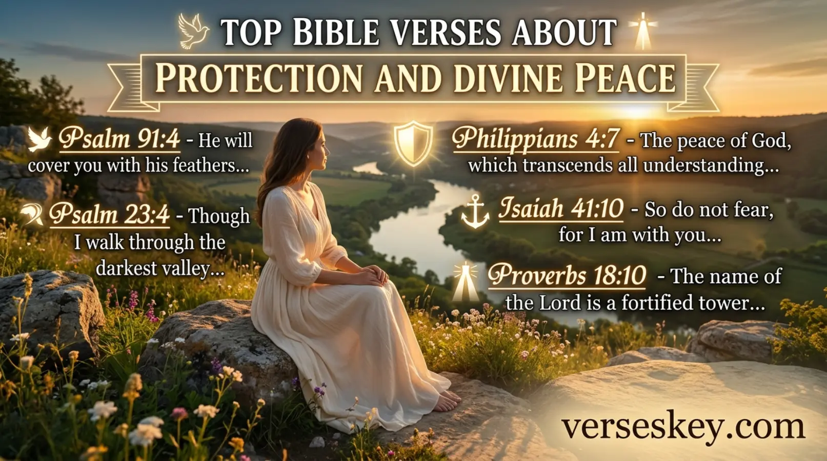 Top Bible Verses About Protection and Divine Peace