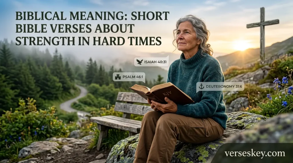 Biblical Meaning of Short Bible Verses About Strength