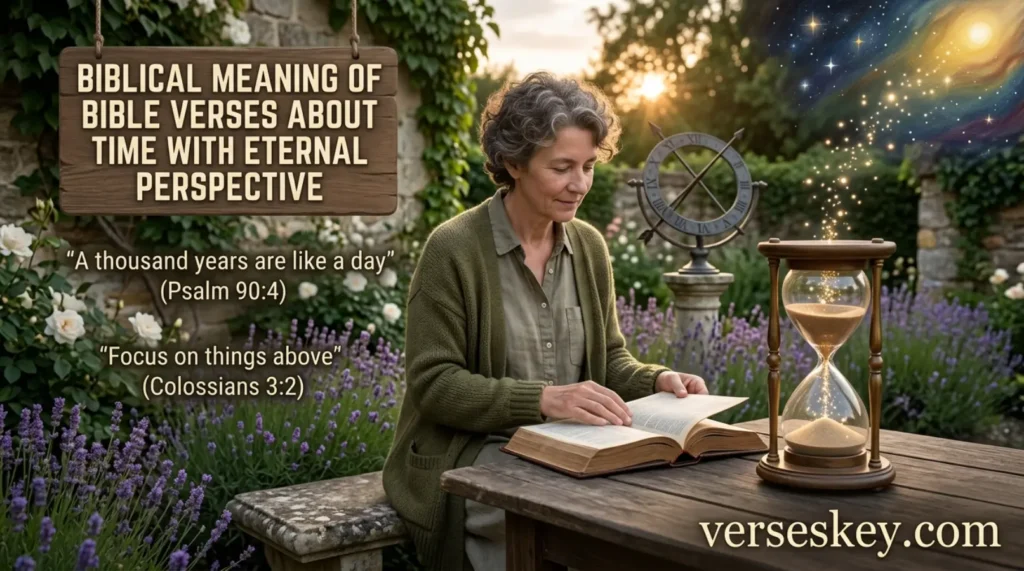 Biblical Meaning of Bible Verses About Time With Eternal Perspective