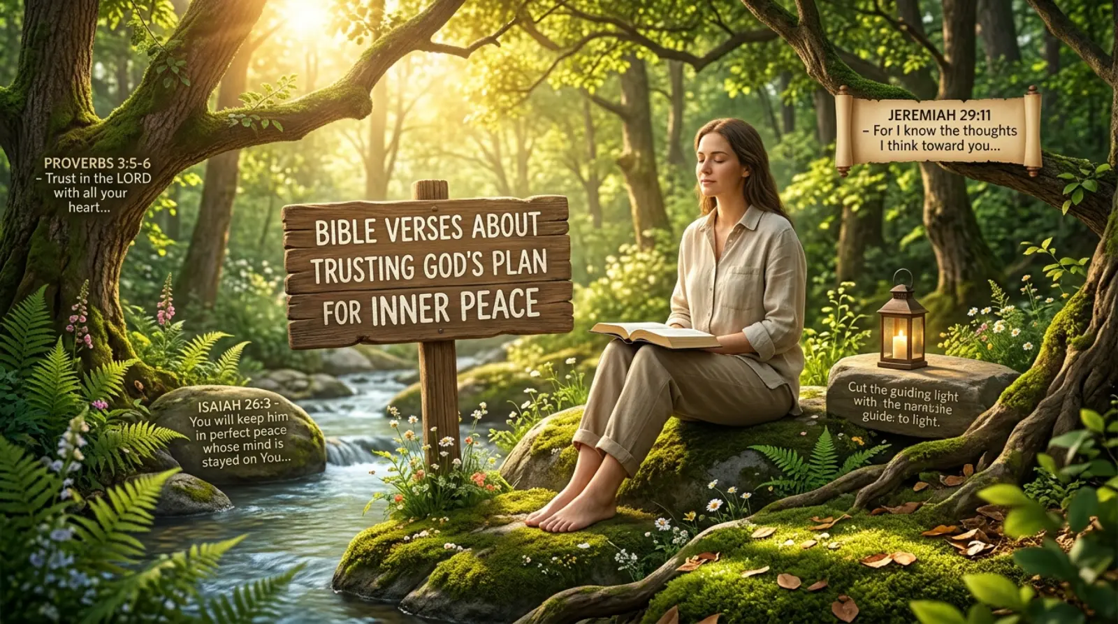 Bible Verses About Trusting God's Plan for Inner Peace