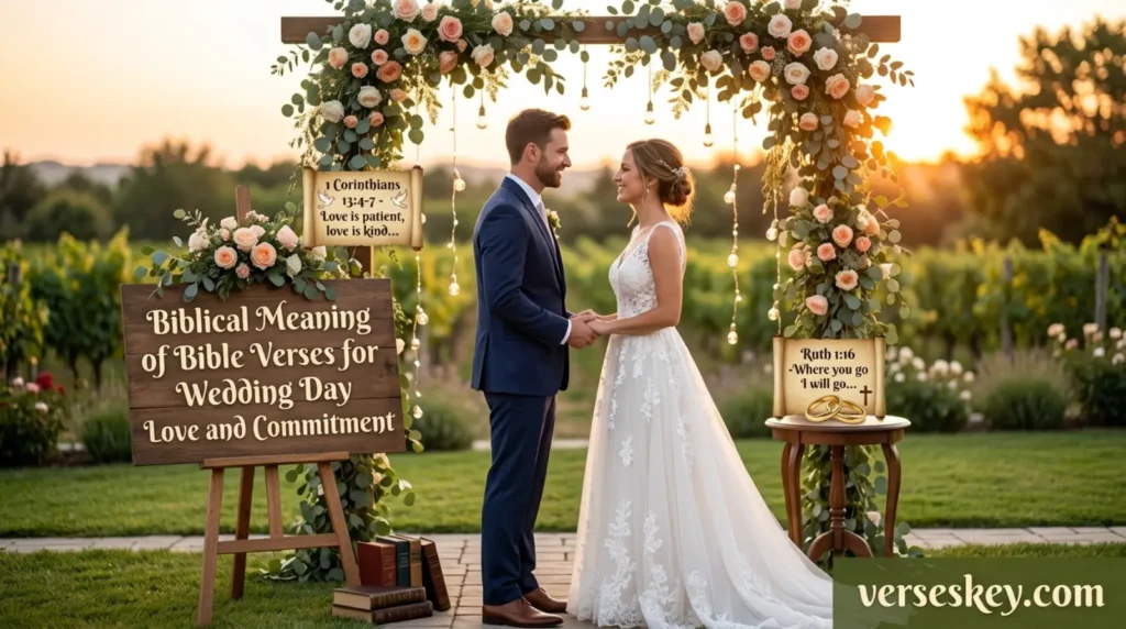 Biblical Meaning of Bible Verses for Wedding Day