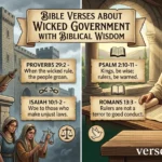 Bible Verses About Wicked Government With Biblical Wisdom